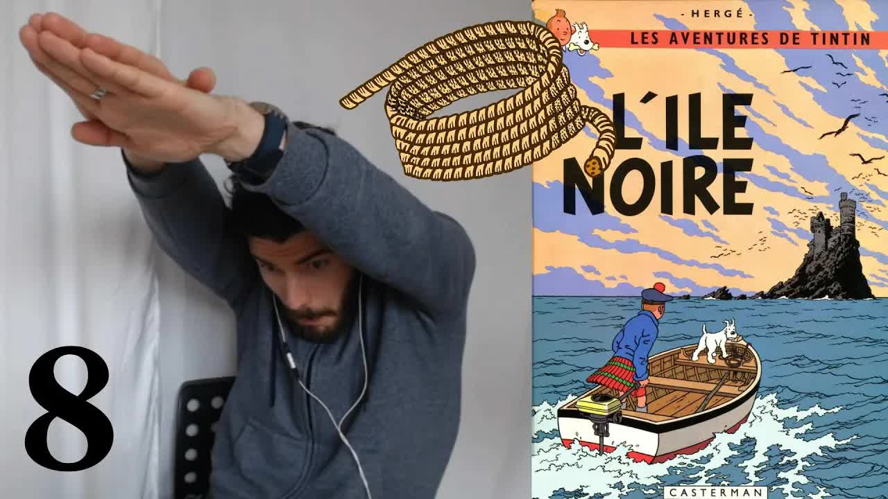 Apprendre le français avec Tintin : L'Île Noire