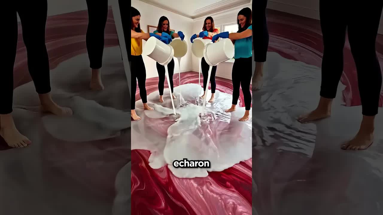 Mi hija tiró pintura y lo transformó todo