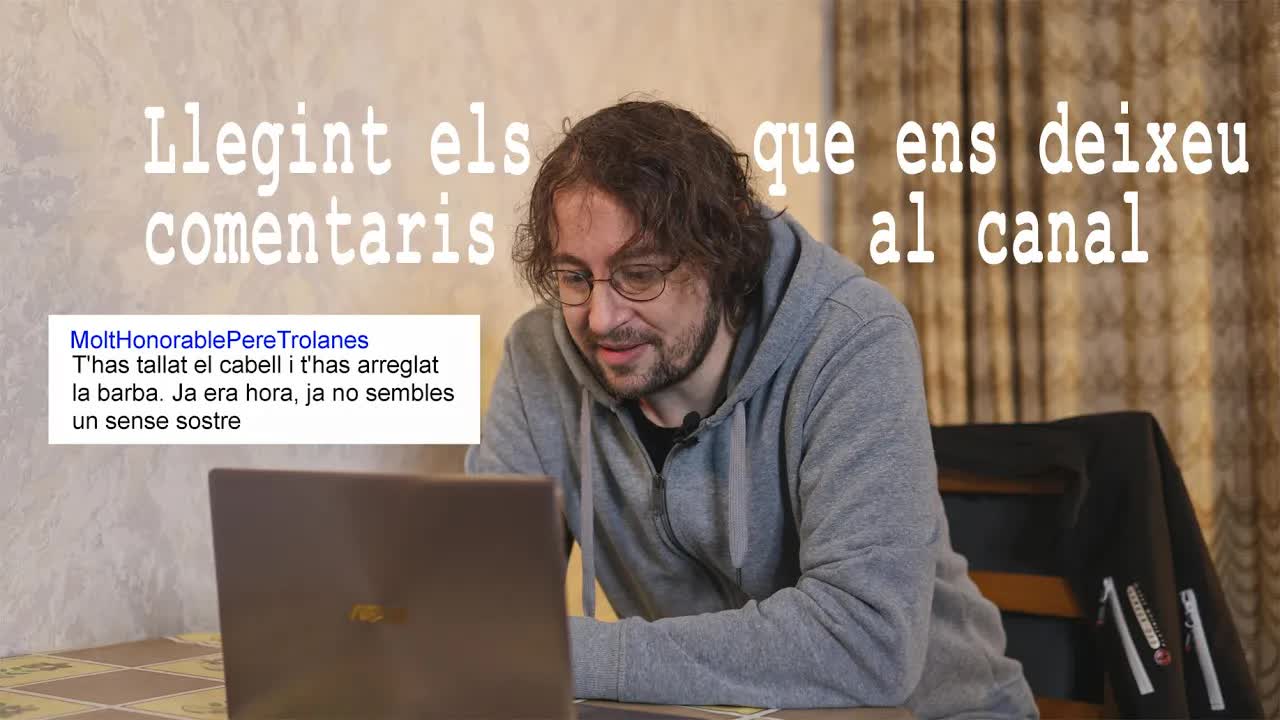Llegint els vostres comentaris al canal