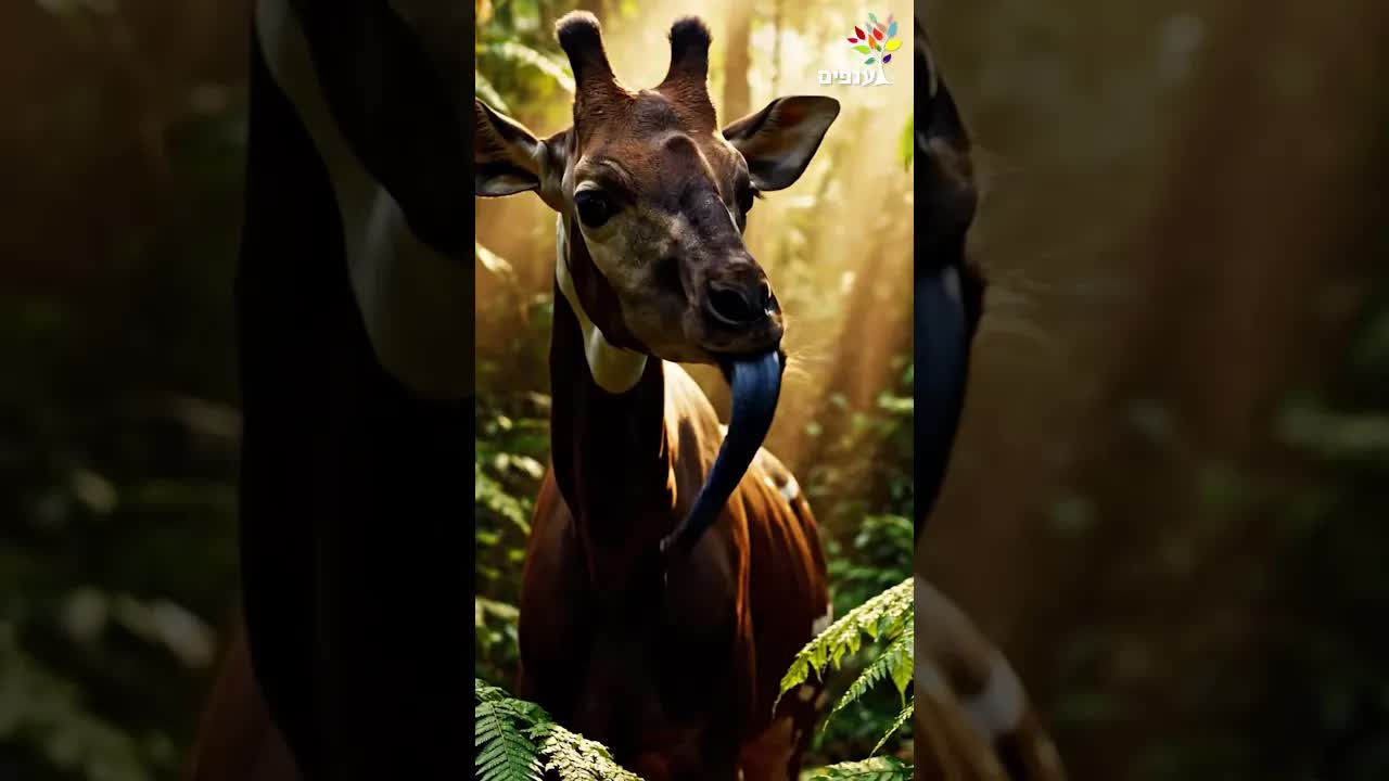 תכירו את האוקאפי, החיה המפתיעה מהיער