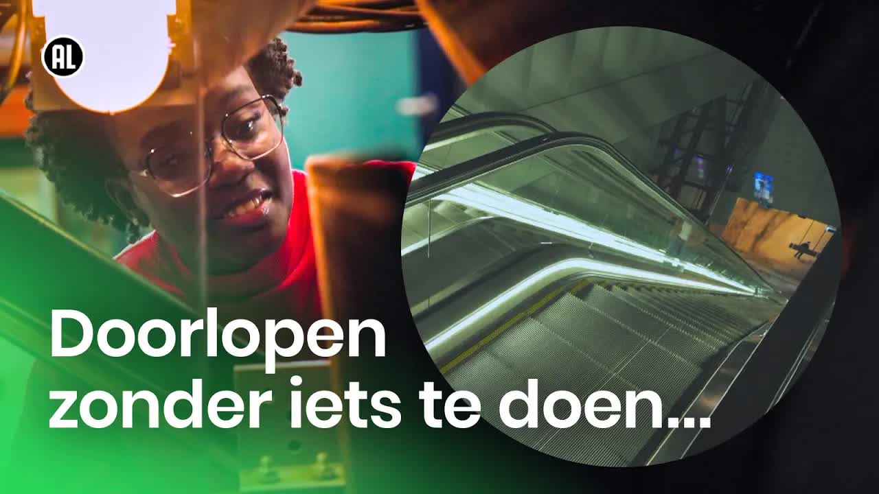 Hoe werkt een roltrap?
