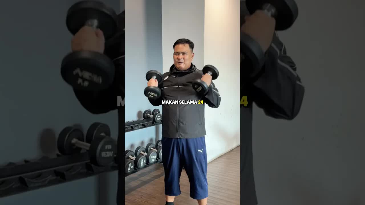 Cabaran 24 Jam Tidak Makan dan Senaman Berat