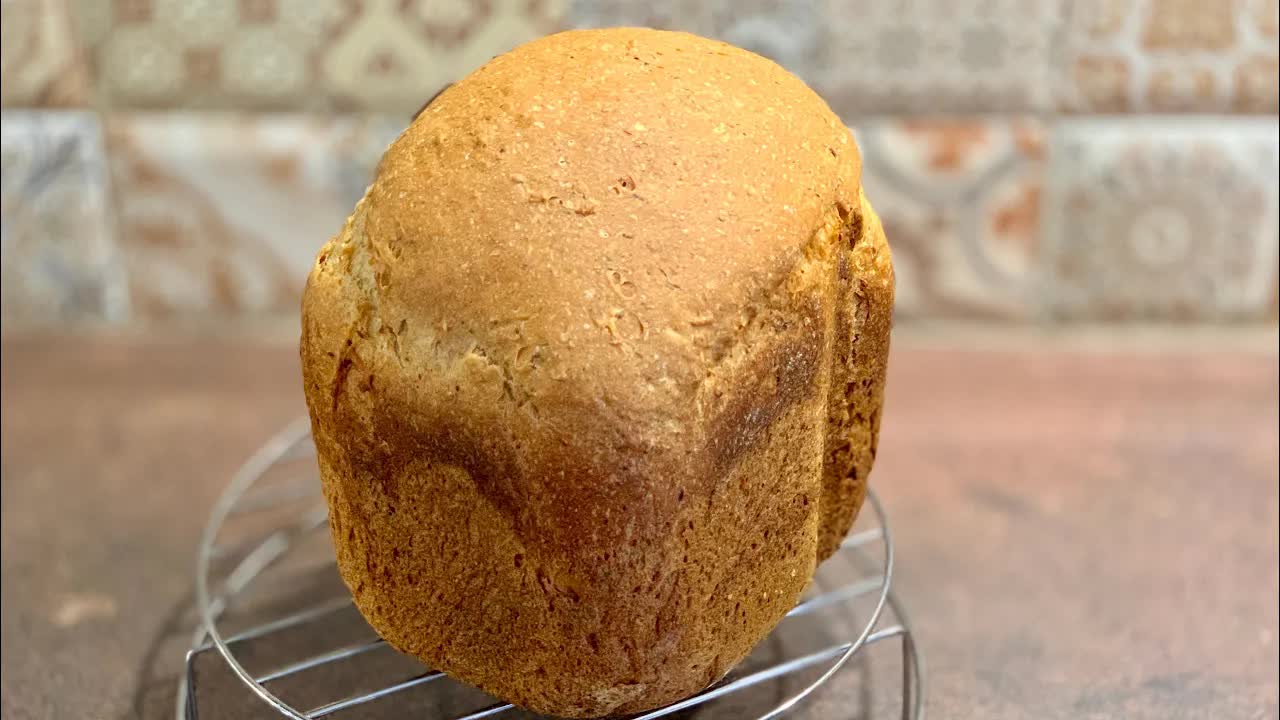 Домашен хляб с лимец и овесени ядки