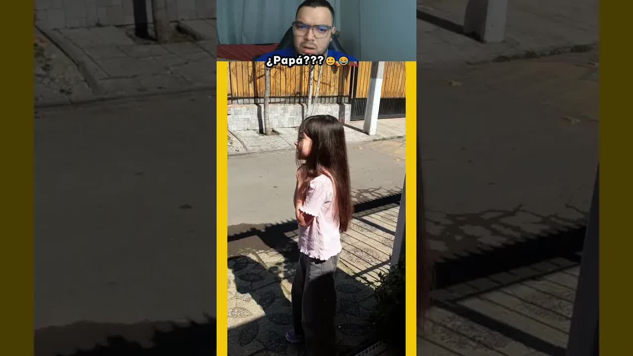 Papá, mira al niño que me gusta