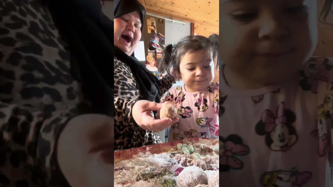 Kókuszgolyók készítése Ajsával