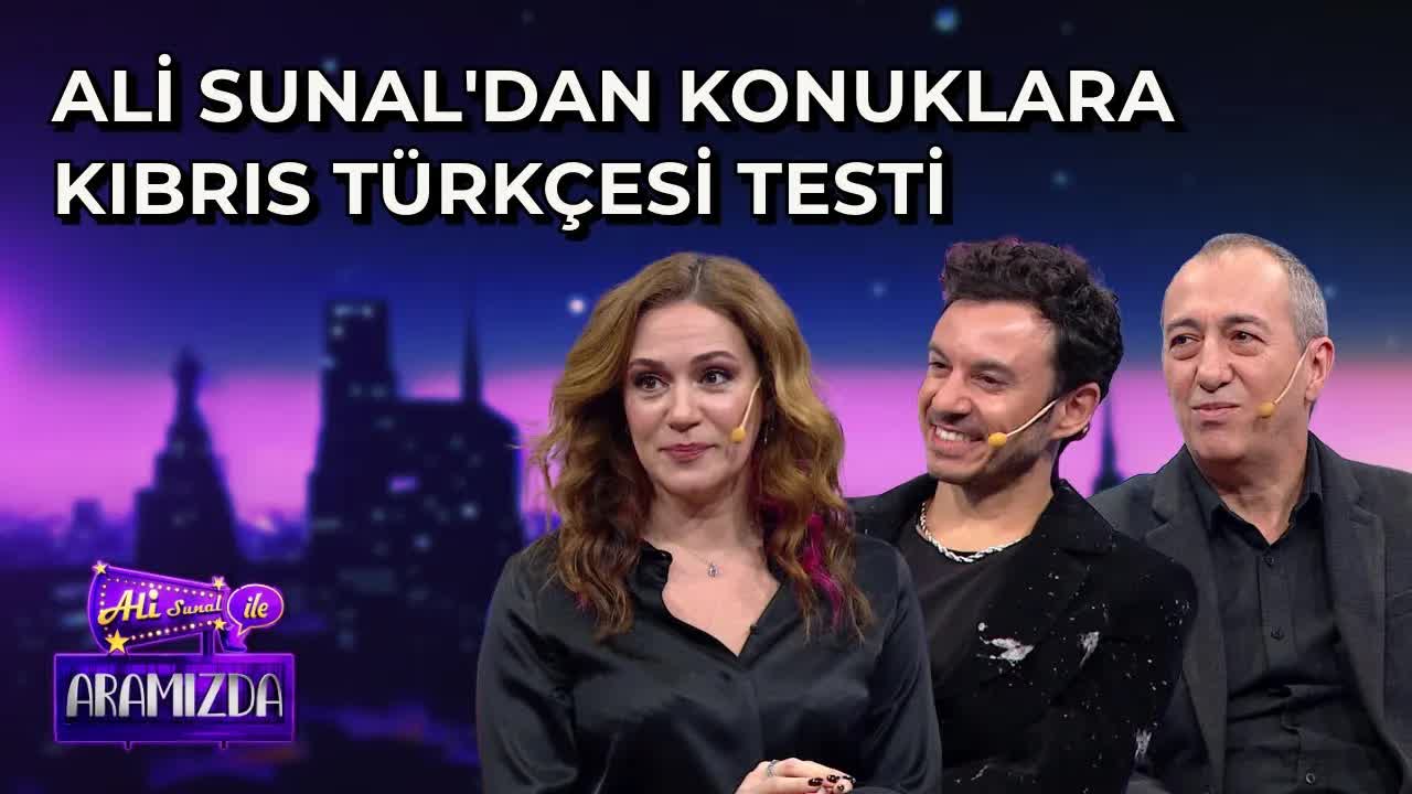 Ali Sunal'dan Kıbrıs Türkçesi Kelime Oyunu