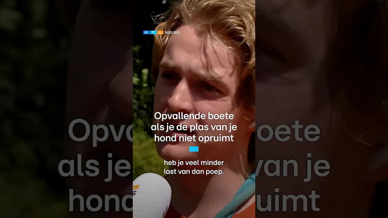Boete voor hondenplas in Zwitserland