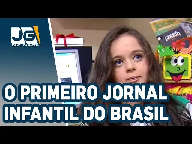Alemã cria primeiro jornal infantil do Brasil
