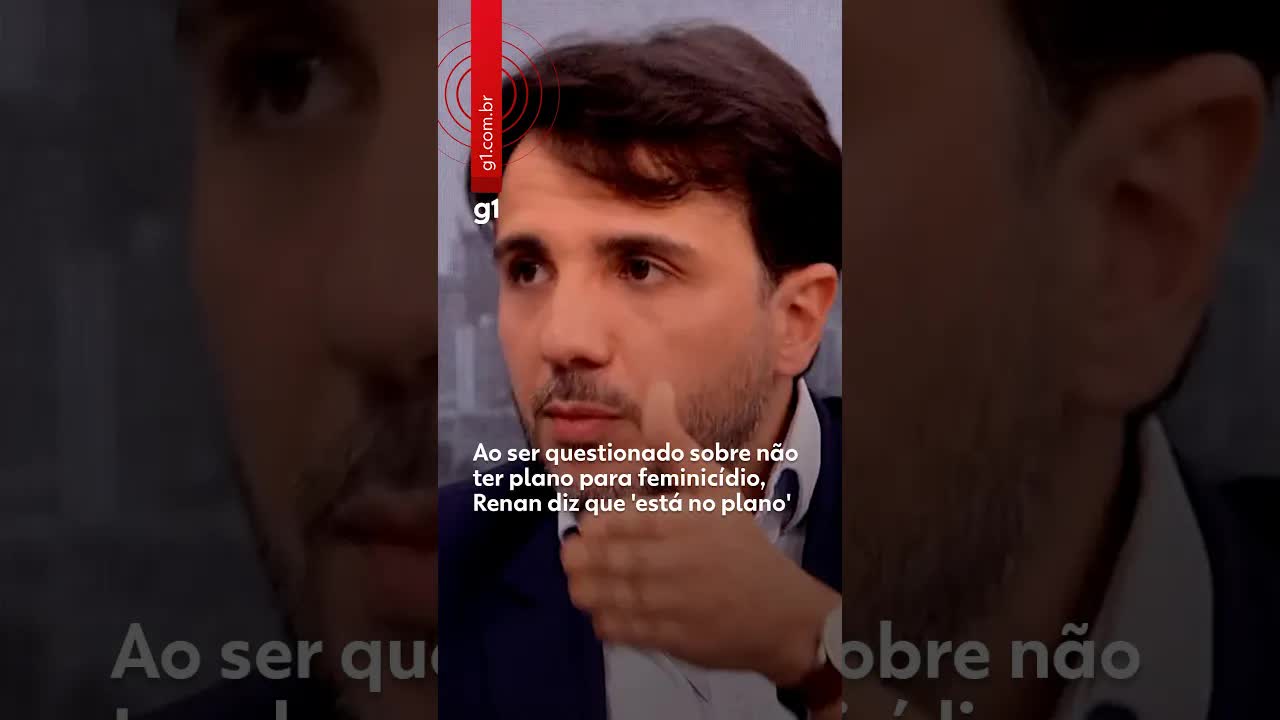 Renan sobre plano contra feminicídio