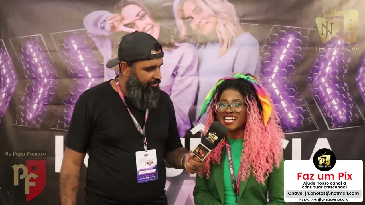Entrevista com Luana Mineiro no Evento Influência Cash