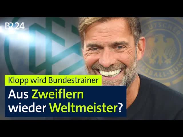 Jürgen Klopp stellt sich als neuer Bundestrainer vor