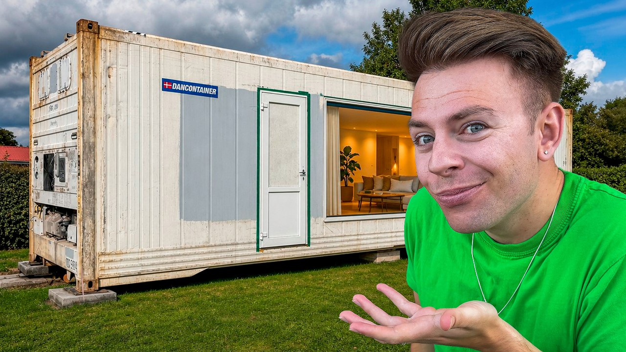 Danske boliger bygget af containere
