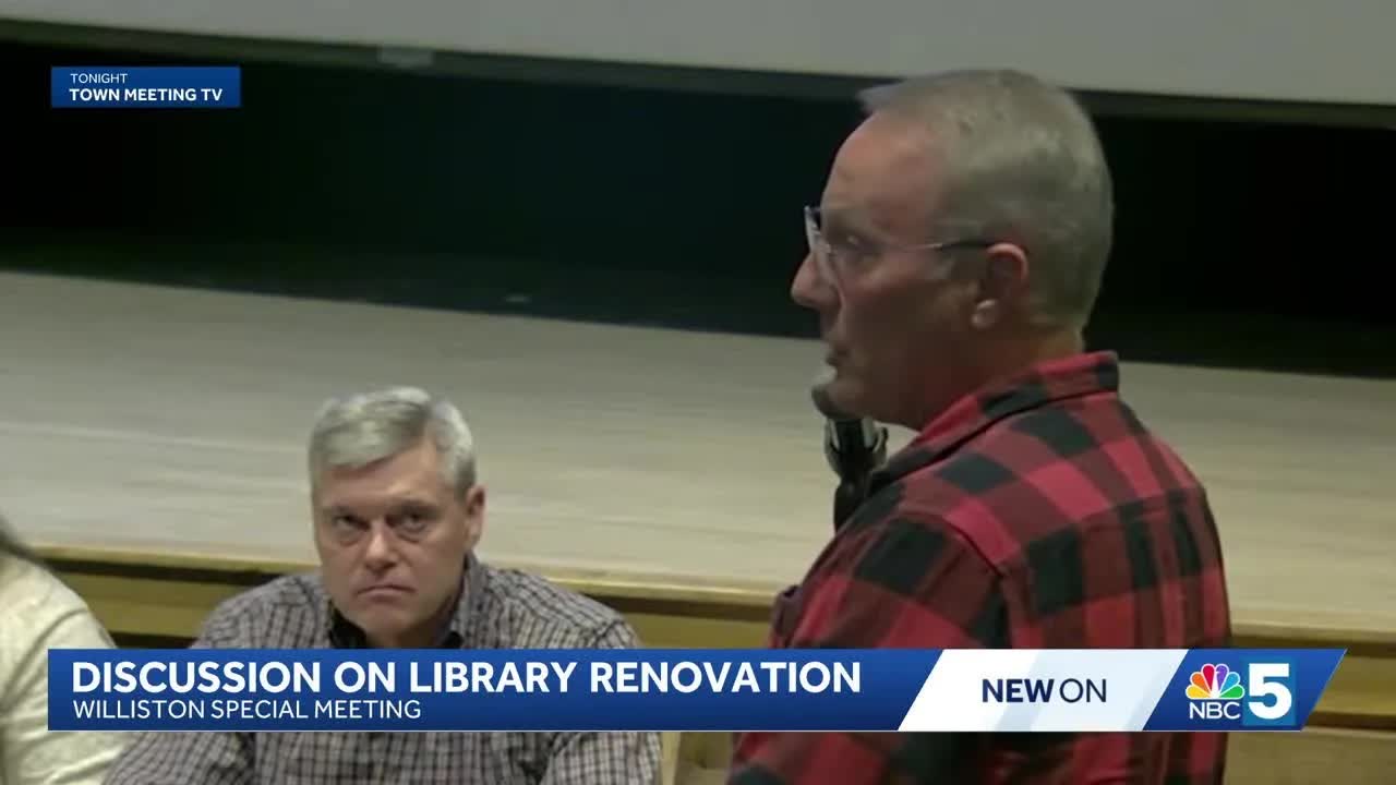 Williston Residents Debate Costly Library Renovation Plan