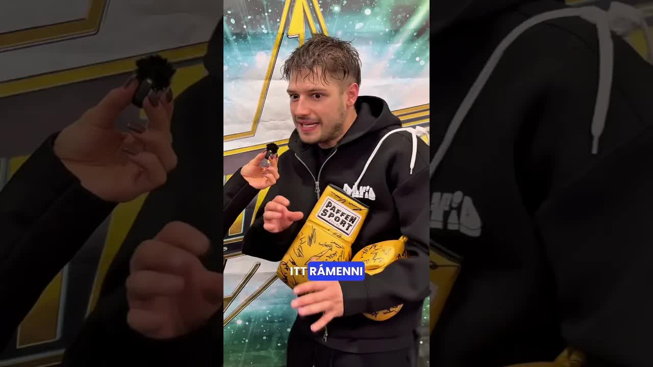 Miller Dávid: A Sztárbox döntőjére készülök