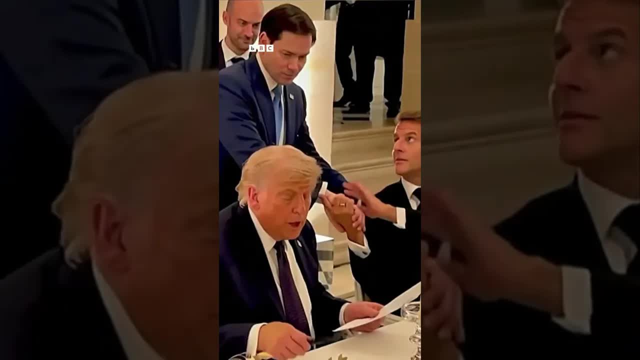 Reactions as Trump signs Iran peace agreement