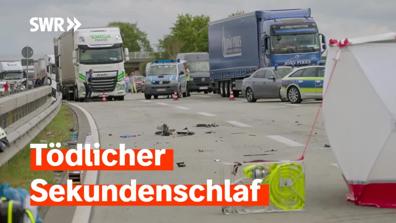 Gefahr durch Sekundenschlaf am Steuer
