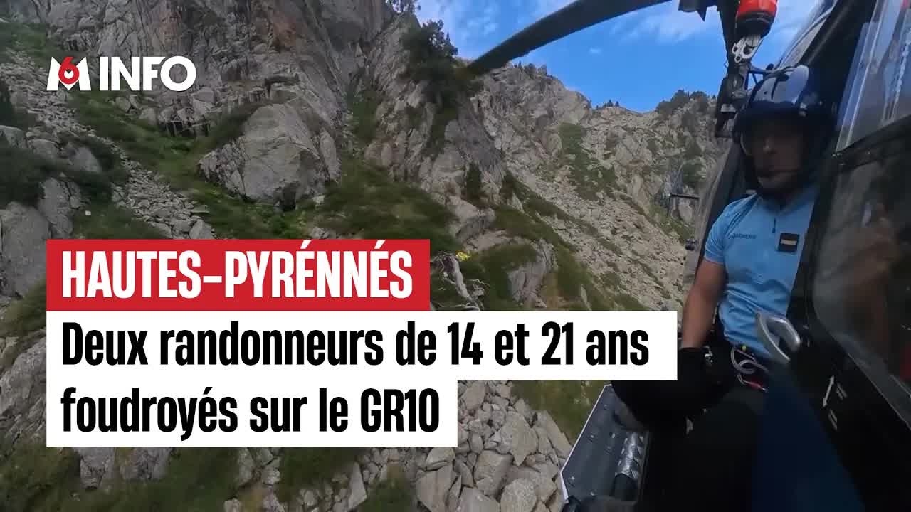 Deux randonneurs foudroyés dans les Pyrénées