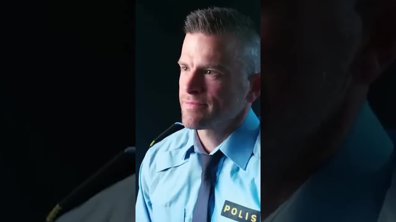 Polisjakt på rattfull förare i Sundsvall