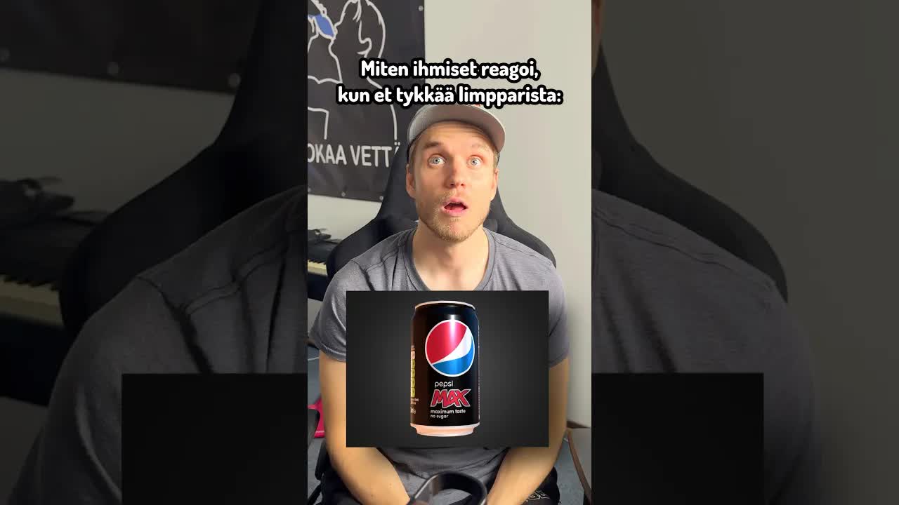 Miten ihmiset reagoi kun et tykkää limpparista