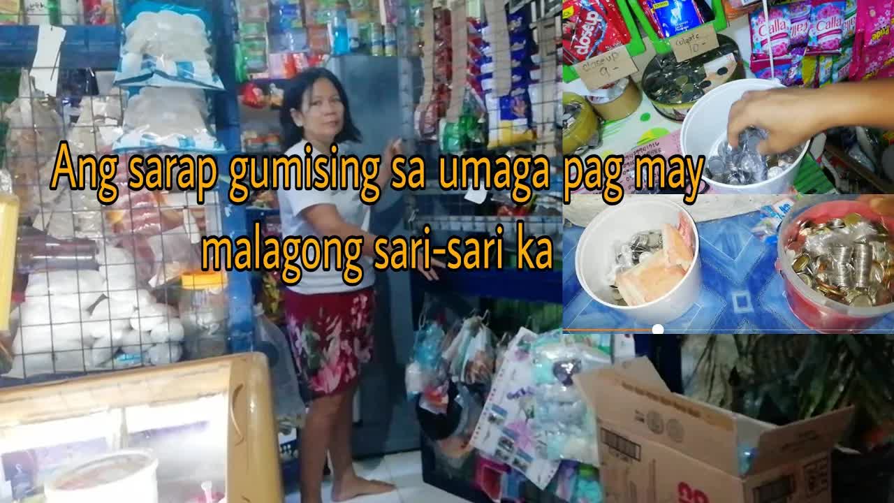 Umaga sa sari-sari store: routine at ayos paninda