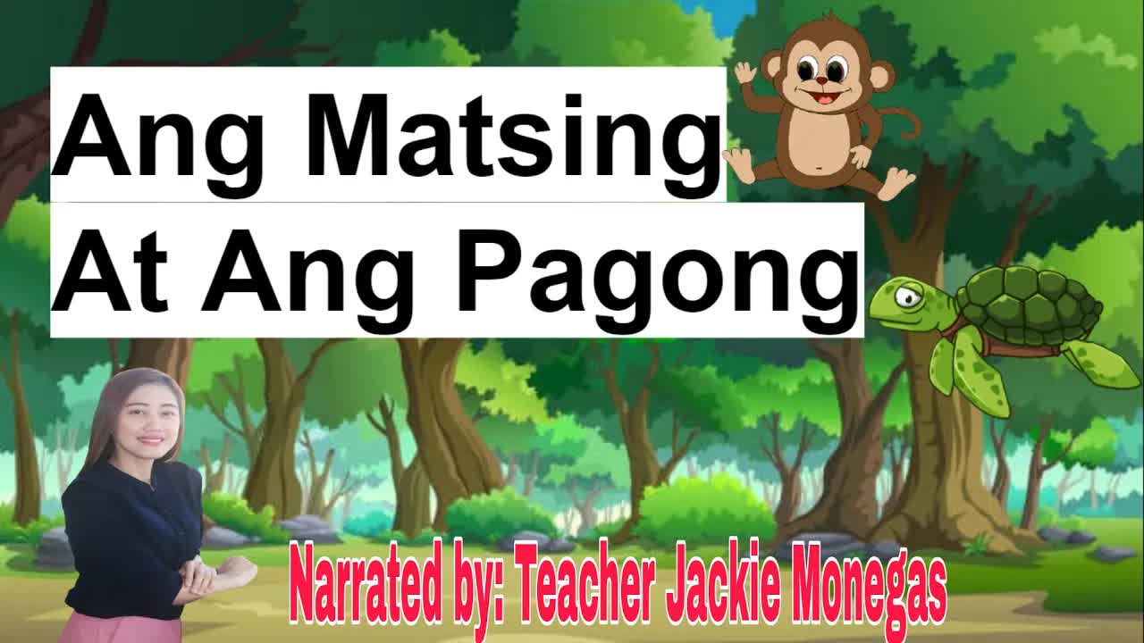 Ang tusong matsing at ang matiyagang pagong