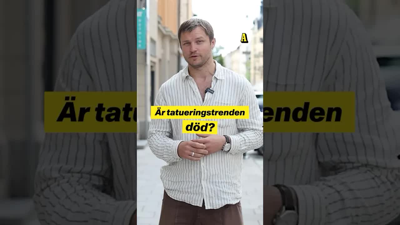 Tatueringstrenden död? Laserborttagning testas
