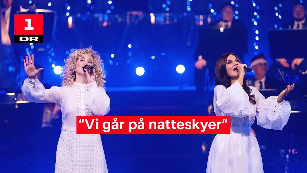 Vi går på natteskyer - Live Performance