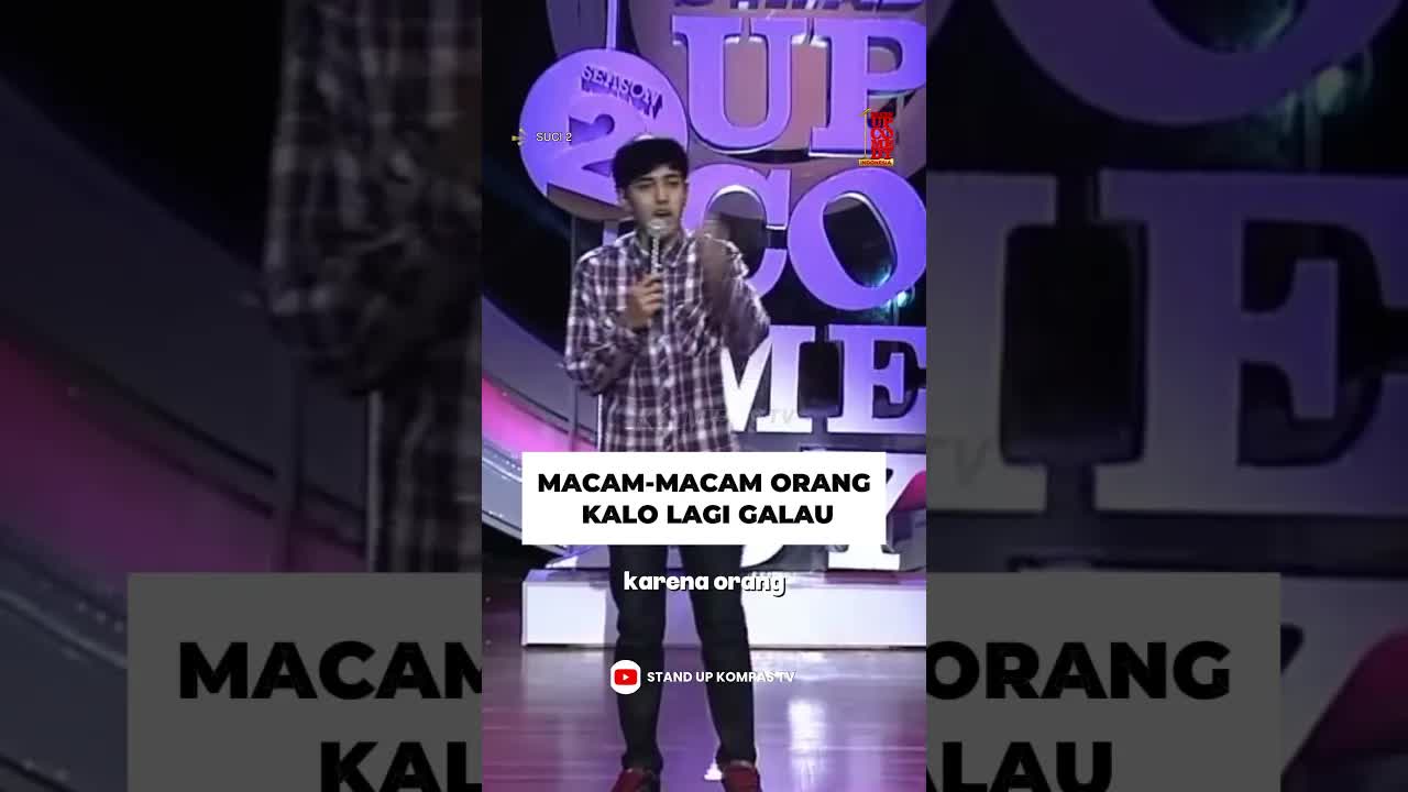 Komika Galau dan Ngamut di Stand Up Kompas TV