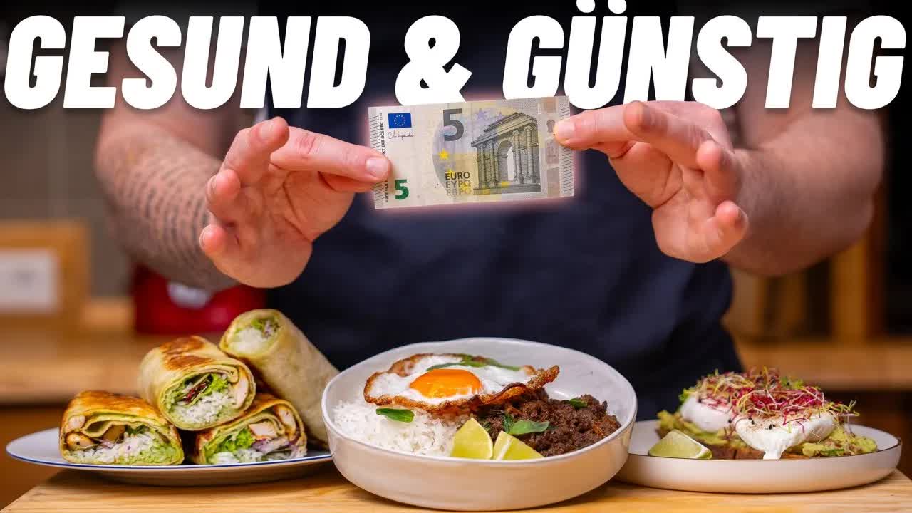 Gesunde Rezepte für unter 5 Euro