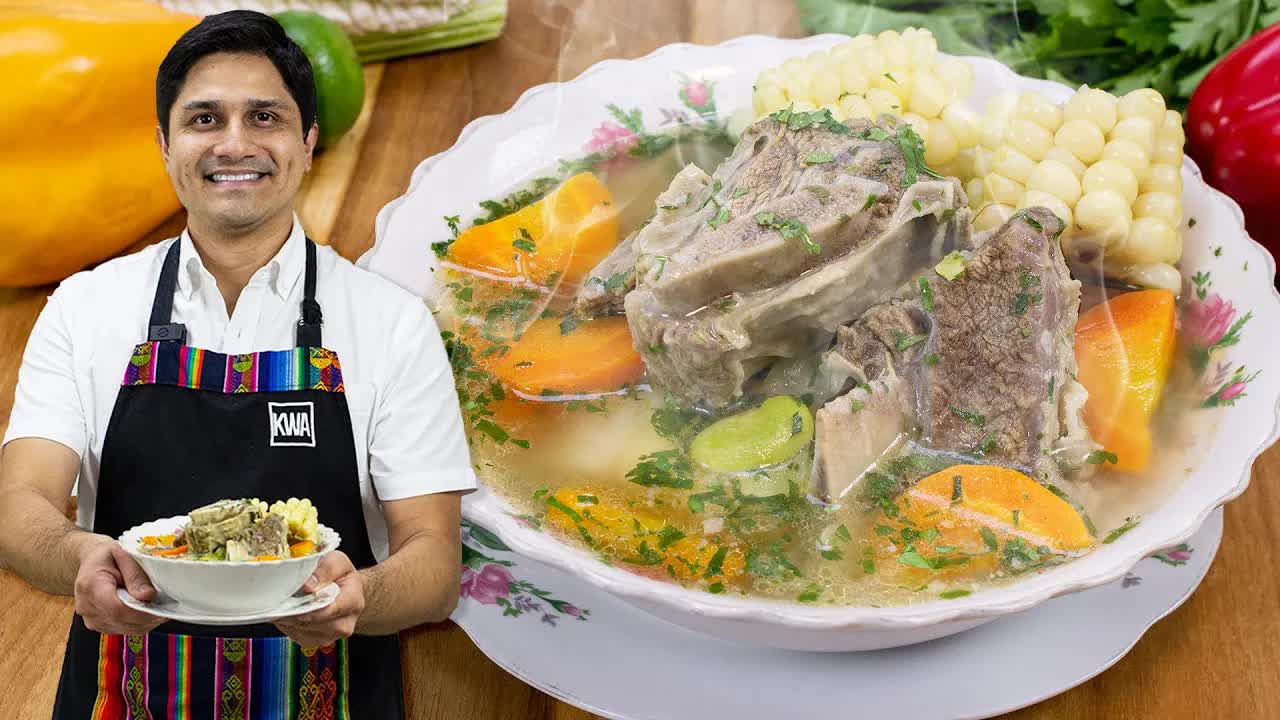 Cómo preparar sancocho de carne paso a paso