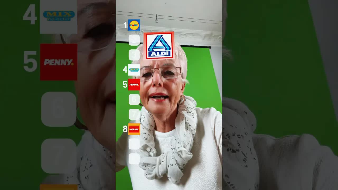 Supermarkt-Ranking von Oma