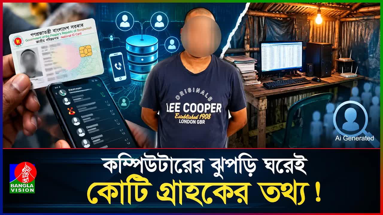 সাইবার জালিয়াতি ও এনআইডি তথ্য চুরির নেটওয়ার্ক