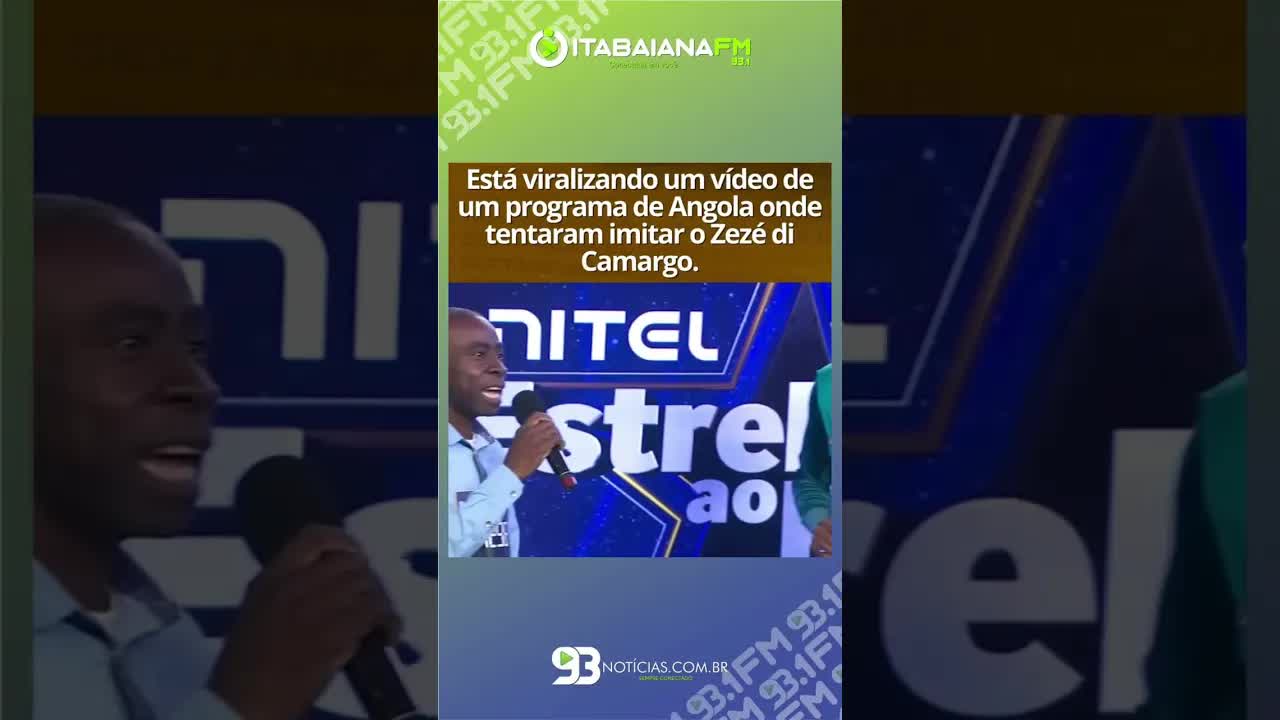 Imitação de Zezé Di Camargo em Angola