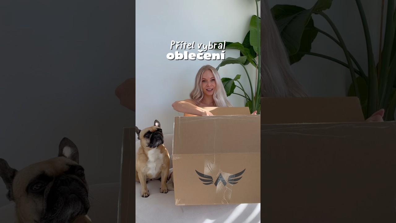 Vojta mi vybral oblečení na Black Friday