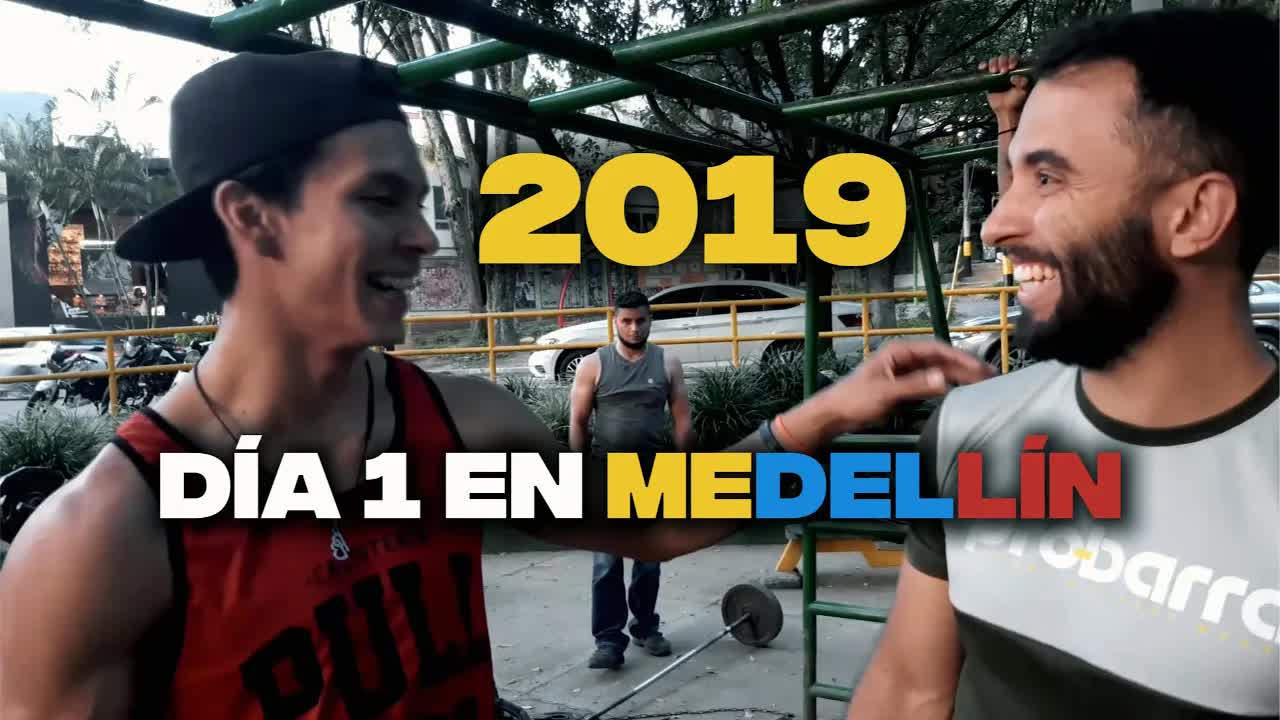 Primer día en Medellín: Viaje y entrenamiento