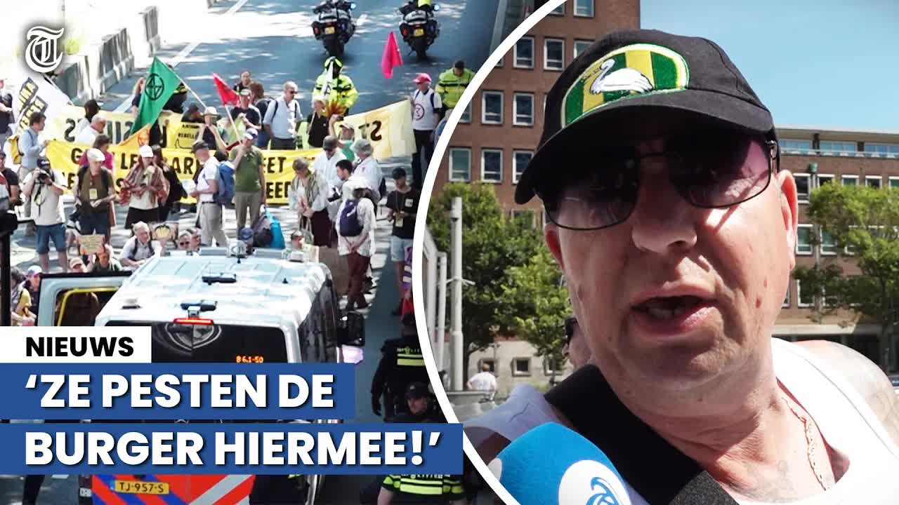 Woede over blokkade van de A12