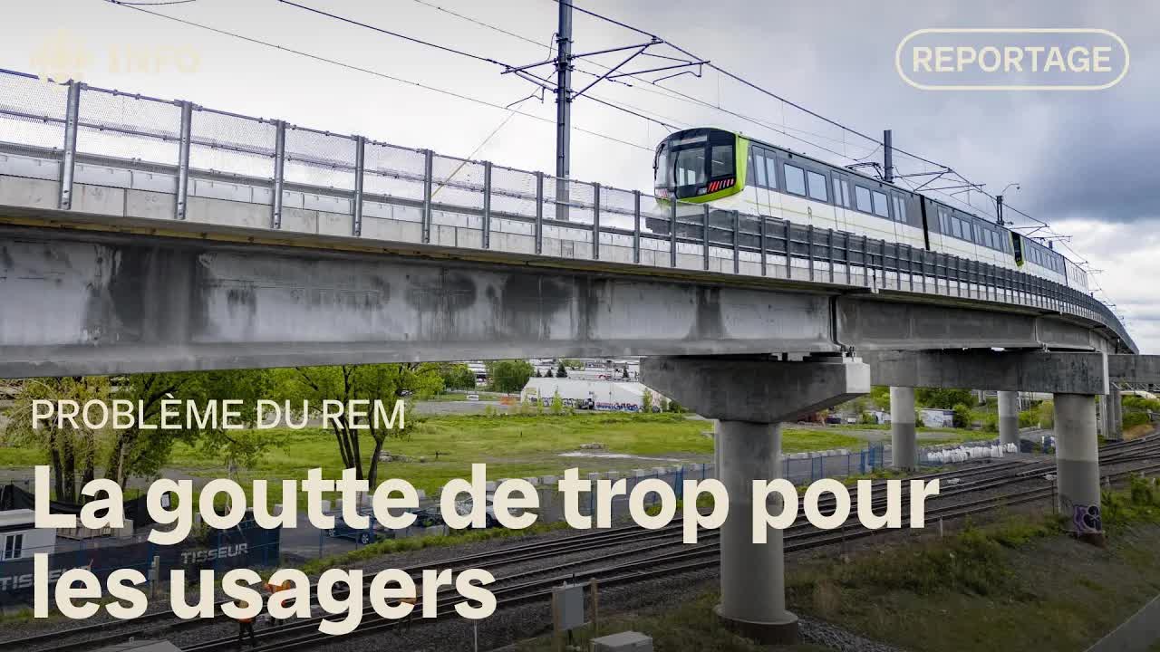 Problèmes de fiabilité du REM à Montréal