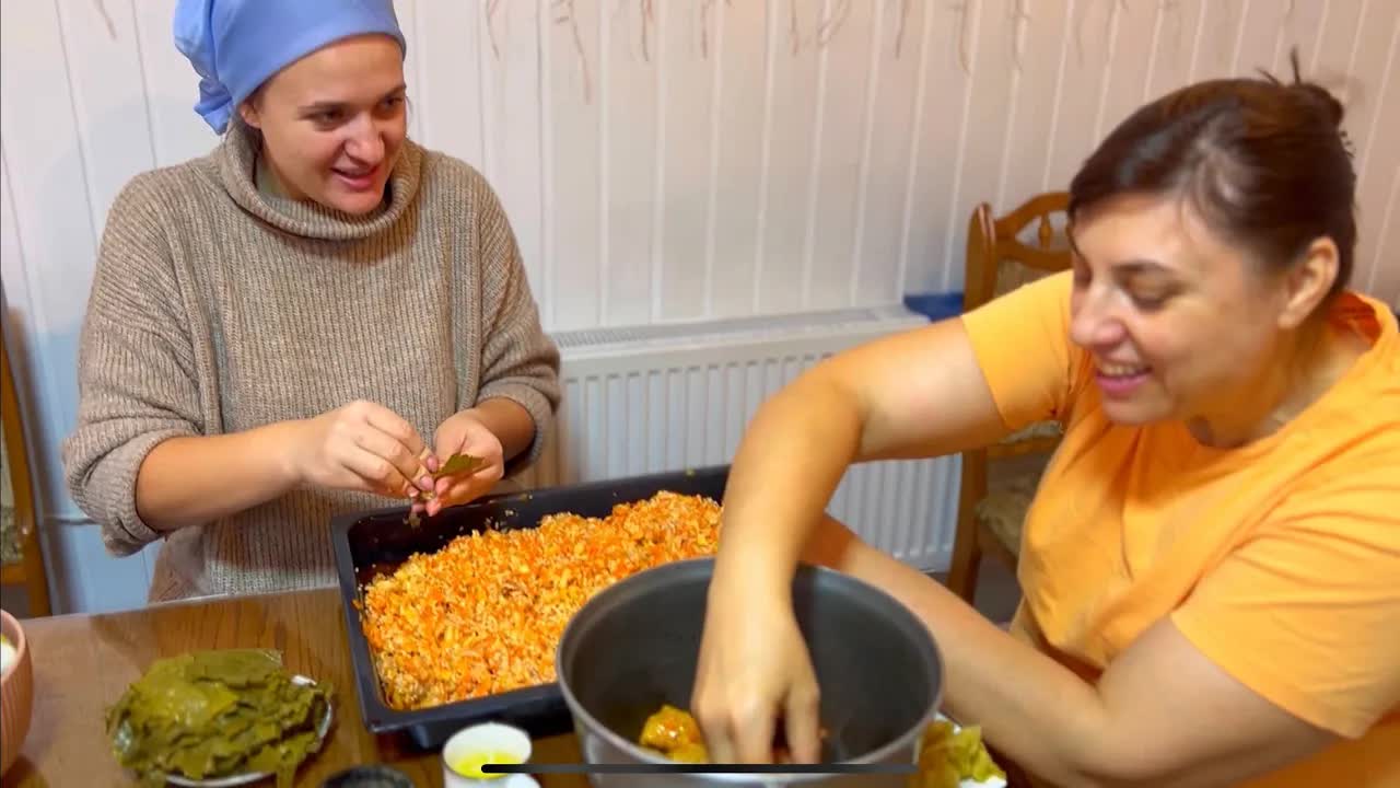 Pregătiri pentru o duminică în familie