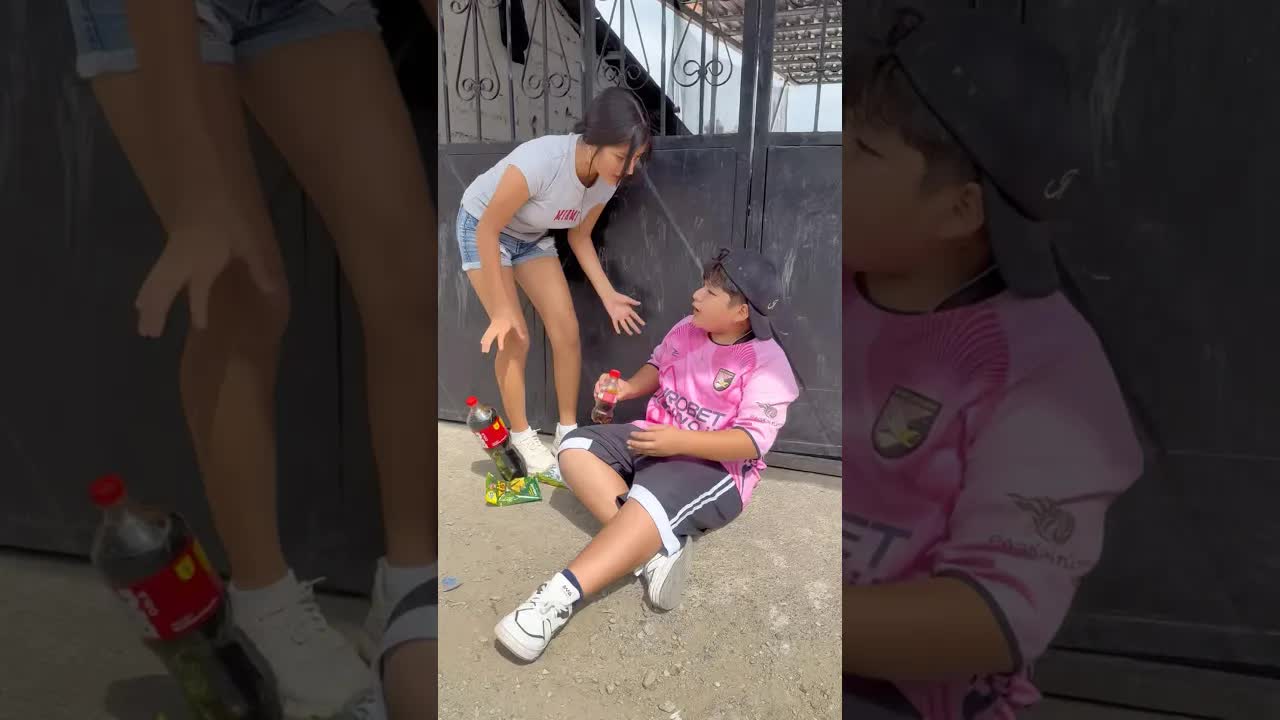 Daniela esconde a Michael del perro Firulais