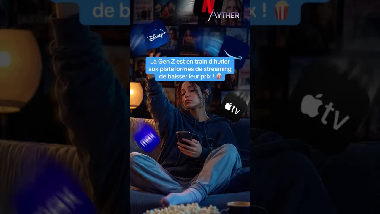 La Gen Z boycotte les abonnements streaming