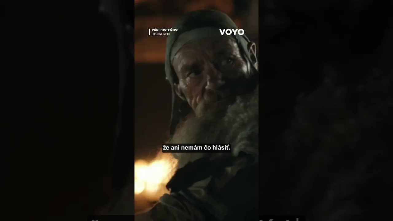 Krátky dialóg z Pána prsteňov: Prstene moci