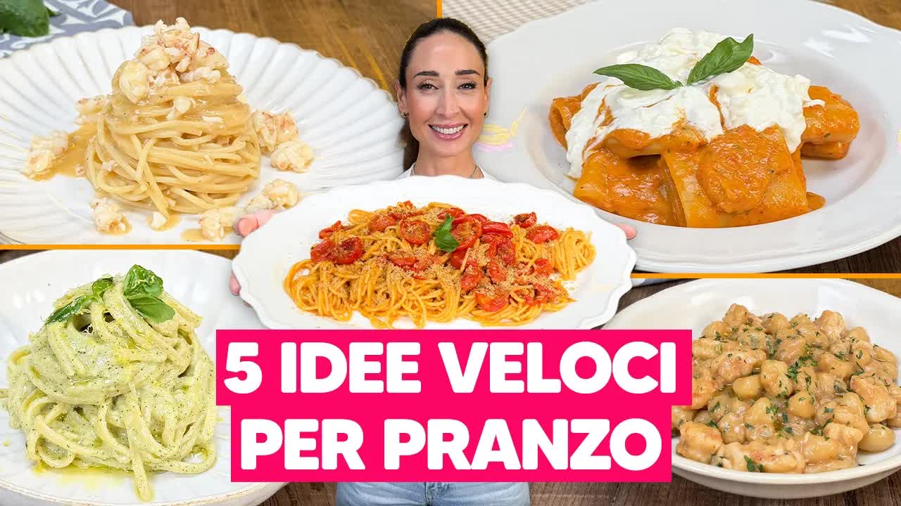 5 primi veloci che svoltano il pranzo
