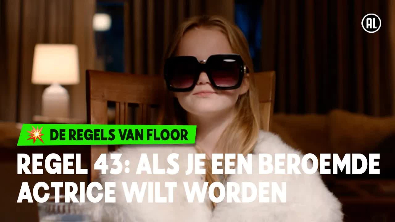Floor wil actrice worden maar krijgt de rol van boom