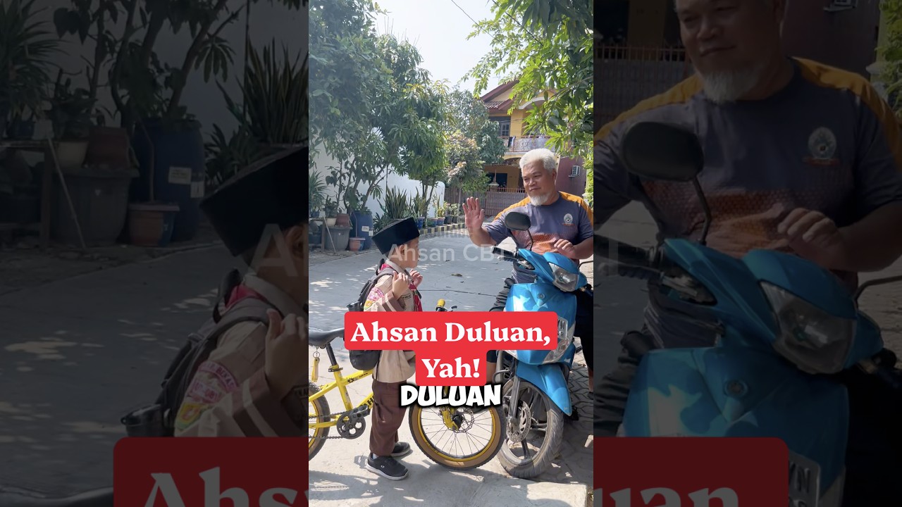 Asan Cari Jalan Tikus Supaya Nyalip Ayah