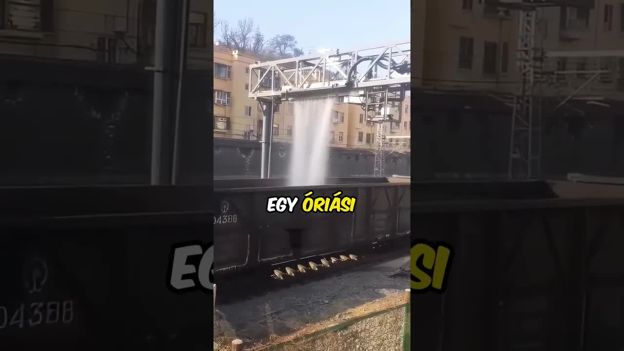 Miért locsolják le a szénszállító vonatokat?
