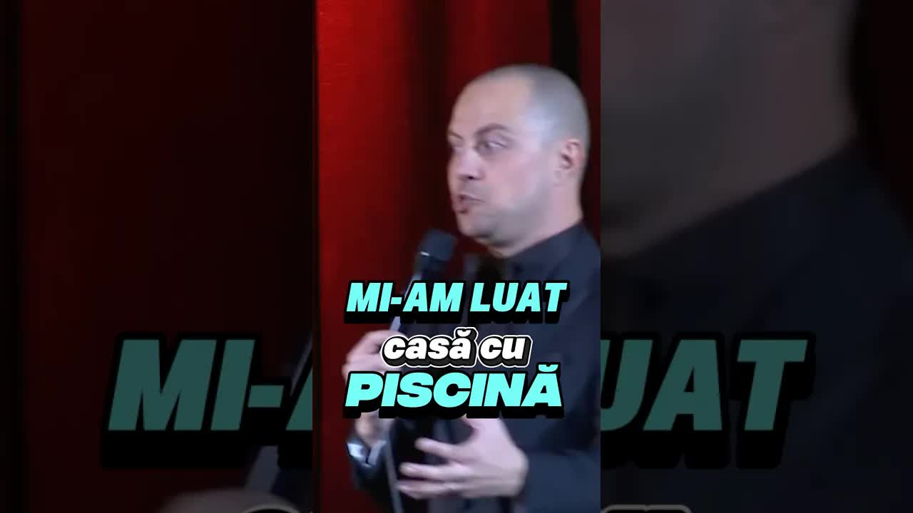 Comedianul Dan Badea despre piscina lui