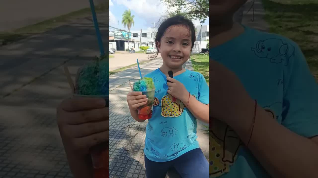 Aventuras en el parque y haciendo raspadillo