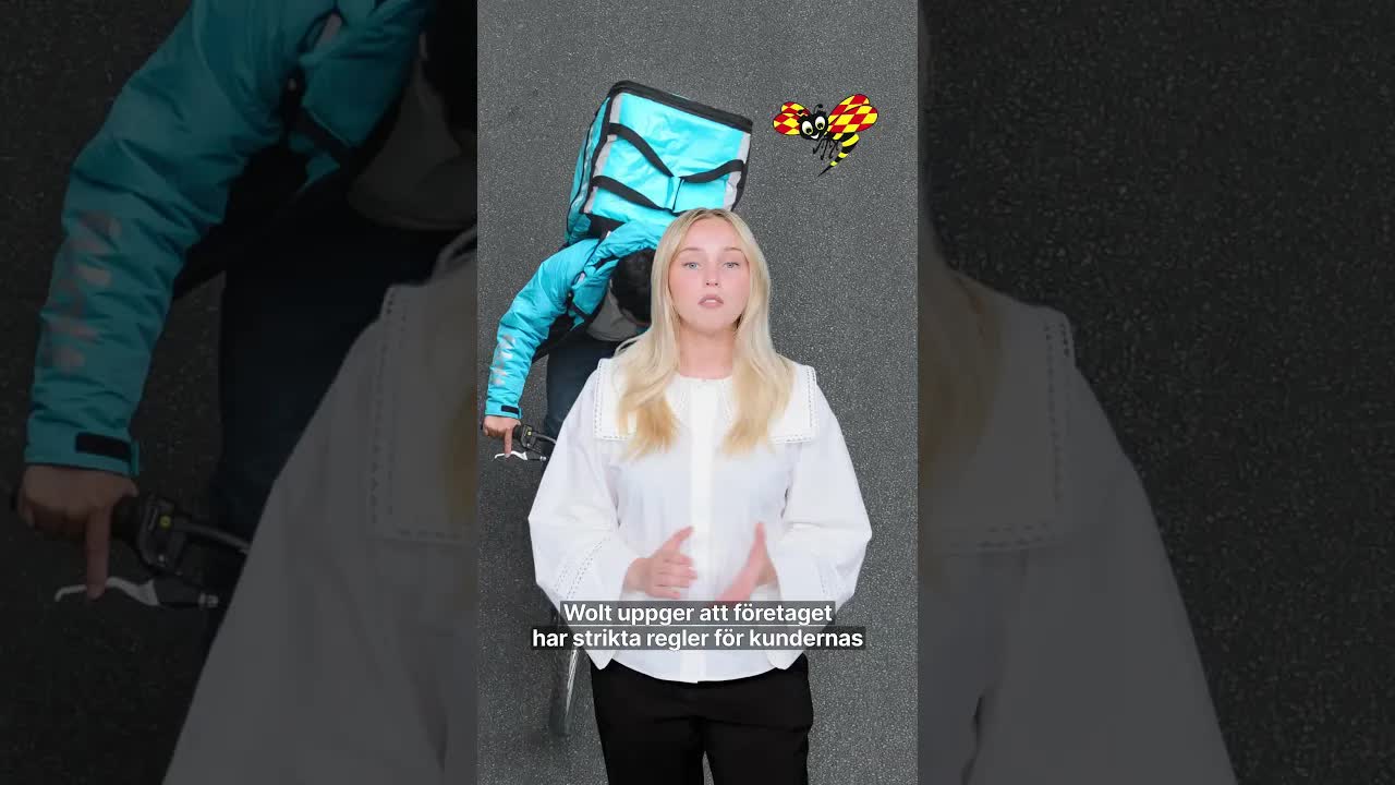 Matbud smygfilmar kunder i Oslo