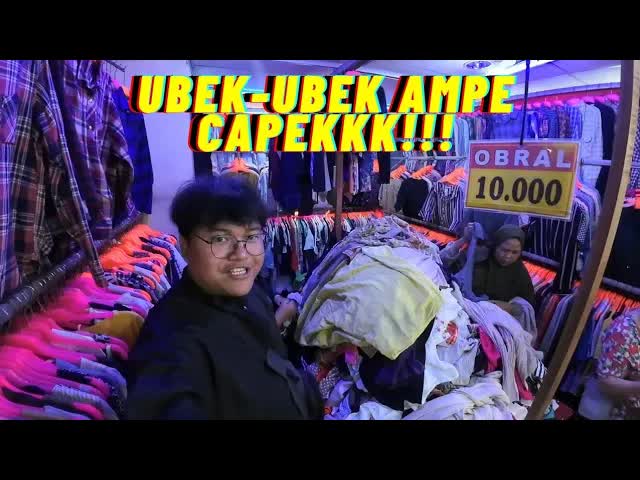 Thrifting di Pasar Baru Cari Baju 10 Ribu