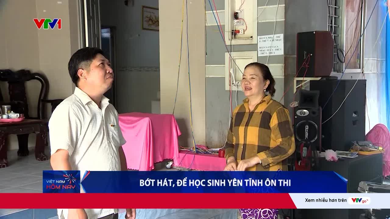 Giảm tiếng ồn karaoke để học sinh ôn thi